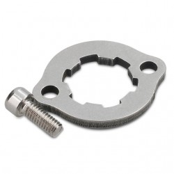 Chapa de fecho do pinhão M4 50 novos modelos Allpro Derbi Senda DRD / Aprilia RX