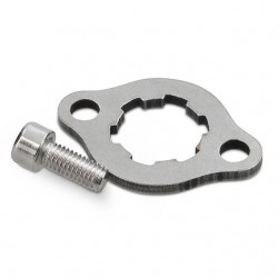 Chapa de fecho do pinhão M5 50 modelos antigos Allpro Derbi Senda DRD / Aprilia RX