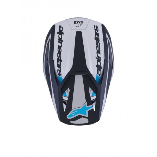 Capacete Alpinestars Sm3 Heat Black / Blue / Silver