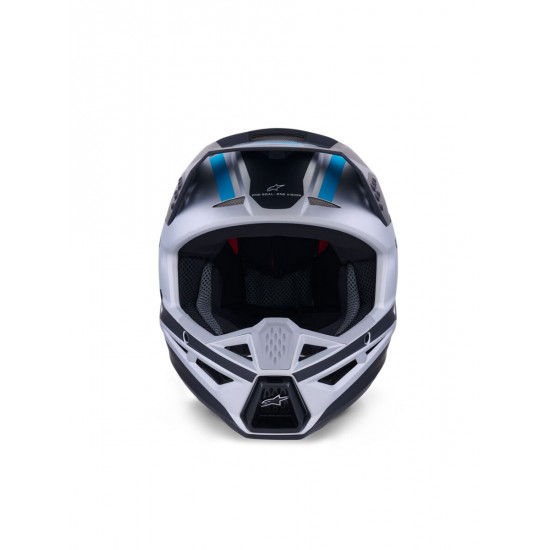 Capacete Alpinestars Sm3 Heat Black / Blue / Silver