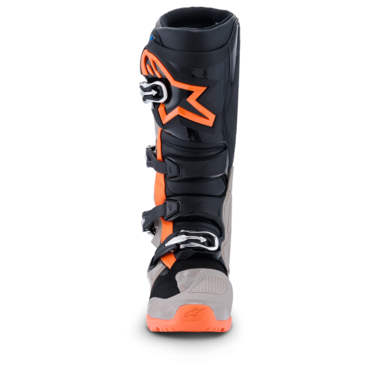 Botas Alpinestars Tech 7 Enduro Black / Fluo Orange / Gray Botas Alpinestars Tech 7 Enduro Black / Fluo Orange / Gray