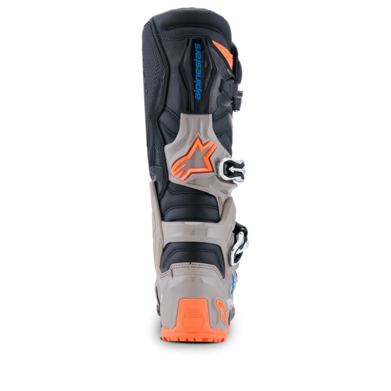 Botas Alpinestars Tech 7 Enduro Black / Fluo Orange / Gray Botas Alpinestars Tech 7 Enduro Black / Fluo Orange / Gray