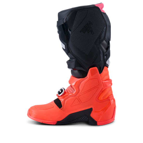 Botas Alpinestars Tech 7 Black / Red / Fluo Pink Botas Alpinestars Tech 7 Black / Red / Fluo Pink