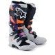 Botas Alpinestars Tech 7 Black / Orange / Pink / Purple / Gray Botas Alpinestars Tech 7 Black / Orange / Pink / Purple / Gray