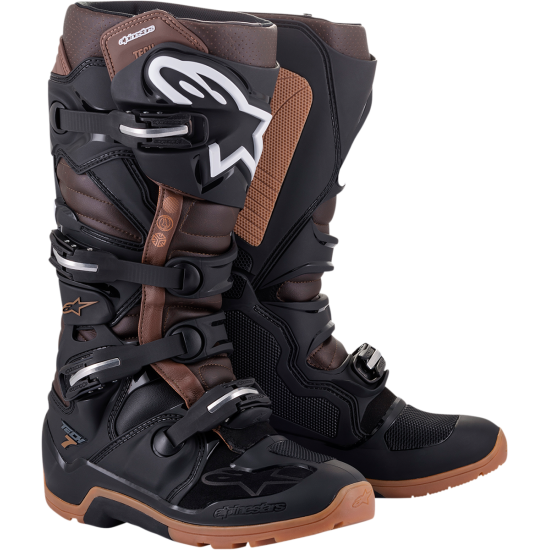 Botas Alpinestars Tech 7 Enduro Brown / Black Botas Alpinestars Tech 7 Enduro Brown / Black