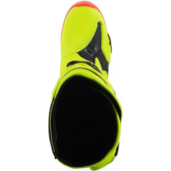 Botas Alpinestars Tech 10 Black / Yellow Fluo / Red Fluo