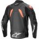 Casaco Alpinestars Gp Plus V4 Airflow Pele Black / Fluo Red / White Casaco Alpinestars Gp Plus V4 Airflow Pele Black / Fluo Red / White