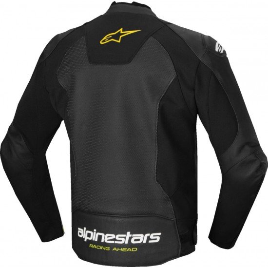 Casaco Alpinestars Faster V3 Airflow Pele Black / White / Fluo Yellow Casaco Alpinestars Faster V3 Airflow Pele Black / White / Fluo Yellow