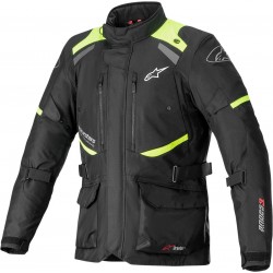 Casaco Alpinestars Andes V3 Drystar Black / Fluo Yellow