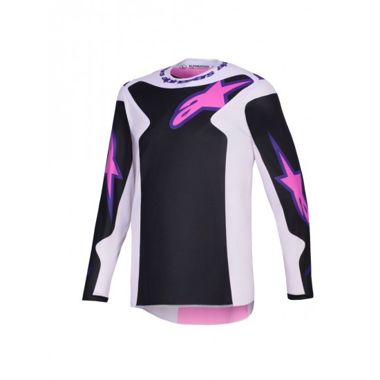 Camisola Alpinestars Fluid Grid Purple / Gray / Black