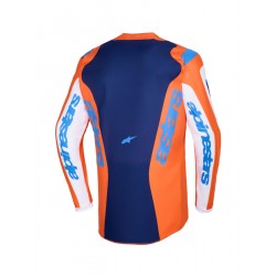 Camisola Alpinestars Fluid Grid Blue / Orange