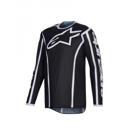 Camisola Alpinestars Fluid Apex Black / Gray Camisola Alpinestars Fluid Apex Black / Gray