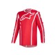 Camisola Alpinestars Fluid Apex Red / White Camisola Alpinestars Fluid Apex Red / White