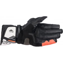 Luvas Alpinestars SP-8 V3 White / Fluo Red / Black