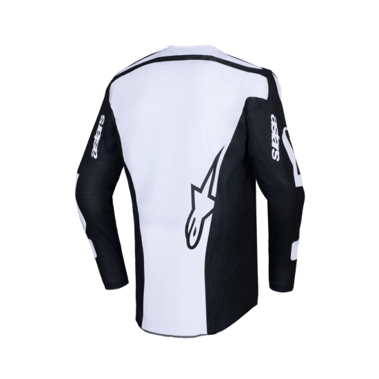 Camisola Alpinestars Racer Air Riway Black / White