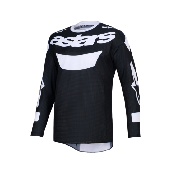 Camisola Alpinestars Racer Air Riway Black / White
