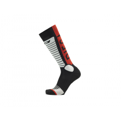 Meias Sidi Rapidus Black / Grey / Red Meias Sidi Rapidus Black / Grey / Red