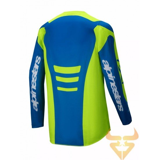 Camisola Alpinestars Fluid Haul Blue / Yellow Camisola Alpinestars Fluid Haul Blue / Yellow