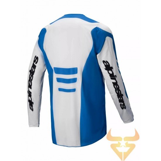 Camisola Alpinestars Fluid Haul Blue / White Camisola Alpinestars Fluid Haul Blue / White