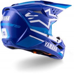 Capacete Criança Alpinestars SM3 Yamaha White / Blue