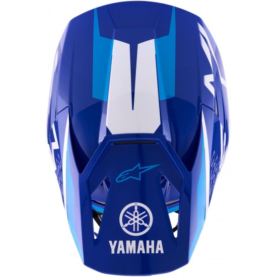 Capacete Criança Alpinestars SM3 Yamaha White / Blue