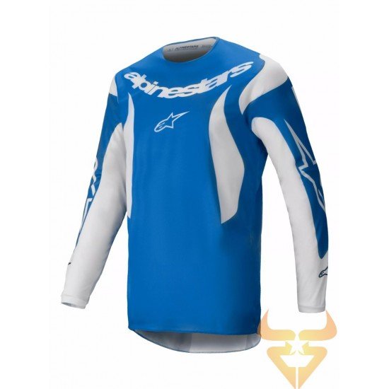 Camisola Alpinestars Fluid Haul Blue / White Camisola Alpinestars Fluid Haul Blue / White