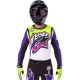 Camisola Alpinestars Limited Edition Supertech SX Dirt Studios® White / Purple / Yellow Fluor