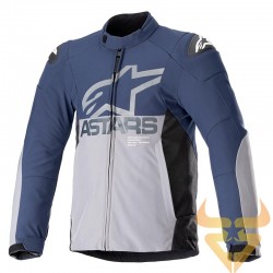 Casaco Alpinestars SMX WaterProof Night Navy / Dark Gray