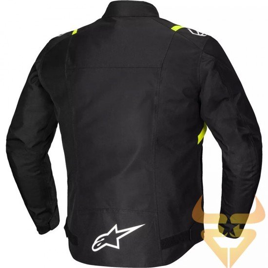 Casaco Alpinestars T-SPS V2 Waterproof Black / White / Yellow Fluo