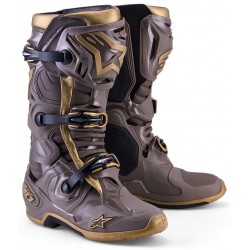 Botas Alpinestars Tech 10 Air Gold Pala Edição Limitada