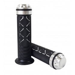 Punhos Estrada Ape Racing Triangle Black / Silver