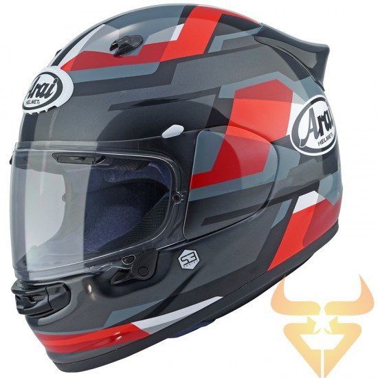 Capacete ARAI Quantic Abstract Red Capacete ARAI Quantic Abstract Red
