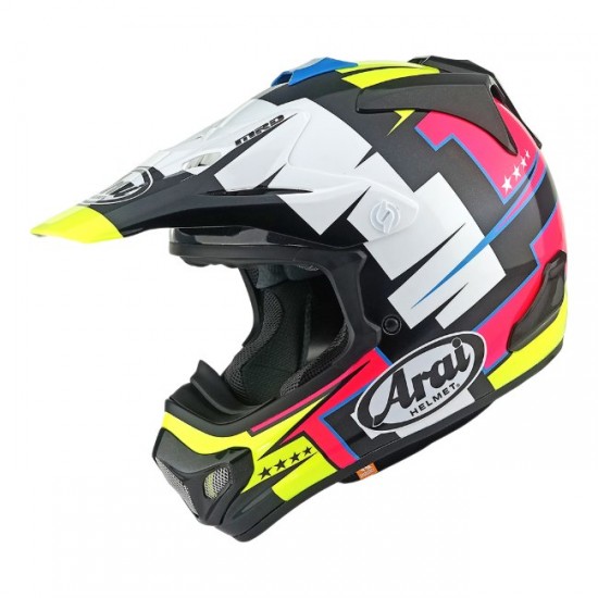 Capacete ARAI MX-V EVO Battle Yellow
