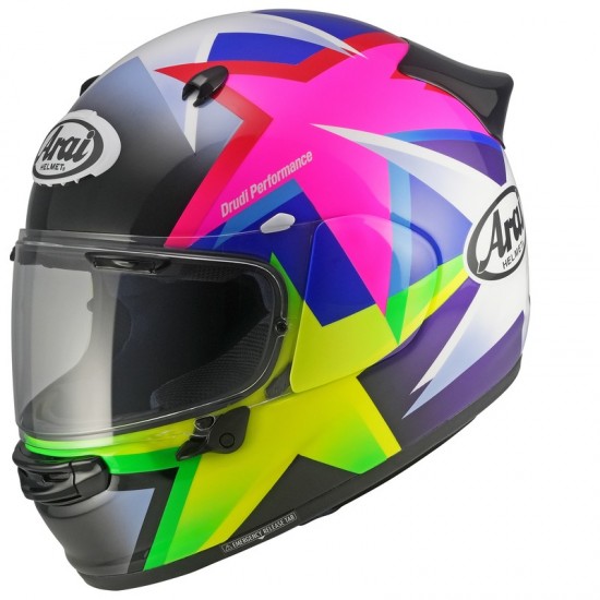 Capacete ARAI Quantic Star Multicolor