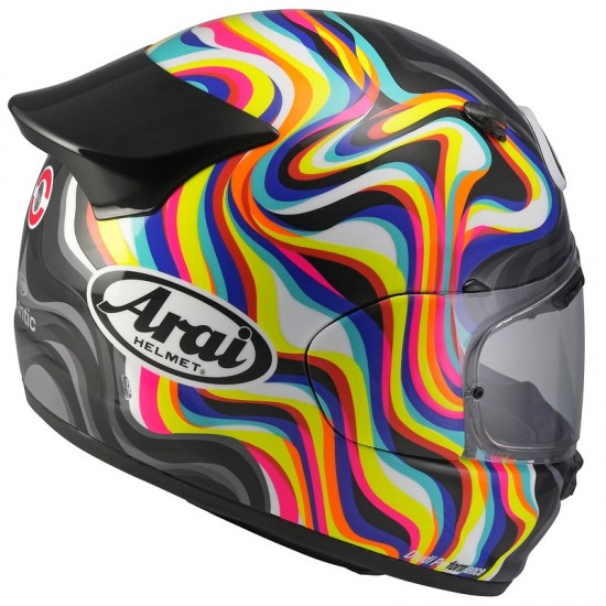 Capacete ARAI Quantic Swirl White