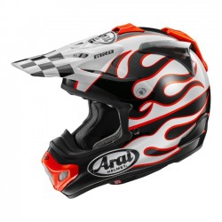 Capacete ARAI MX-V EVO Flame White