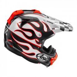 Capacete ARAI MX-V EVO Flame White