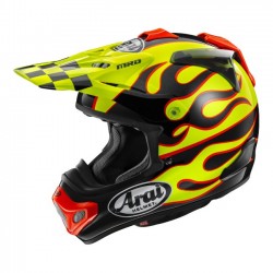Capacete ARAI MX-V EVO Flame Yellow