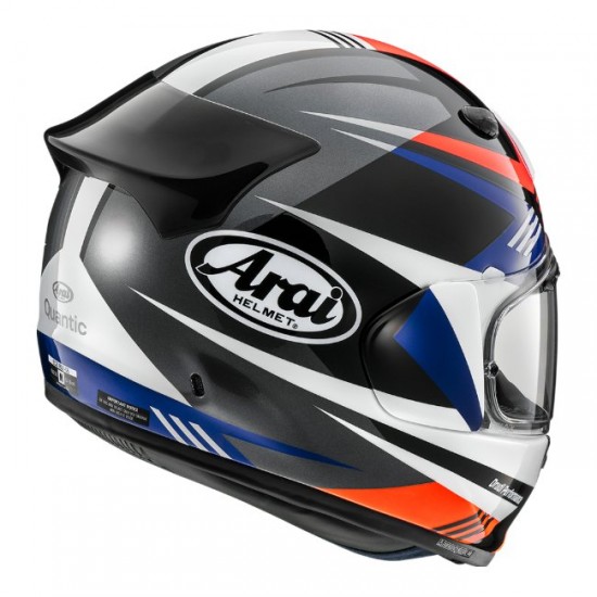 Capacete ARAI Quantic Abstract Mark Red