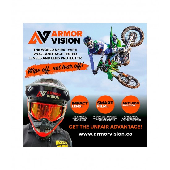 Protetor de Lente Oculos Armor Vision Smartfilm 63mm (Kit de 3)