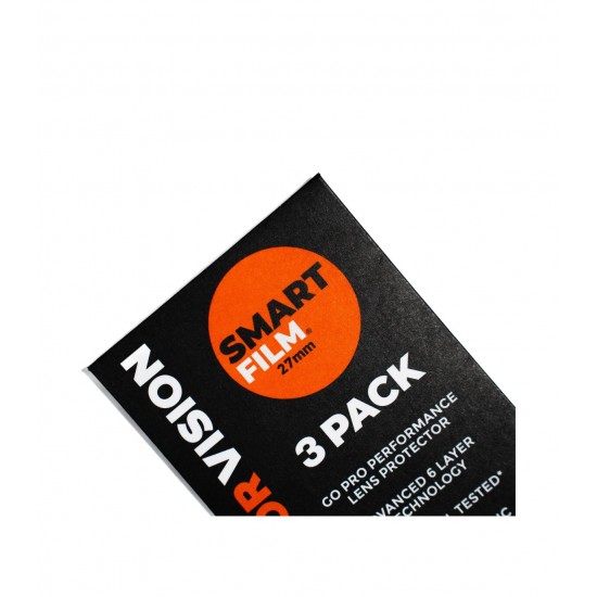 Protetor de Lente GoPro Armor Vision Smartfilm 27mm (Kit de 3)