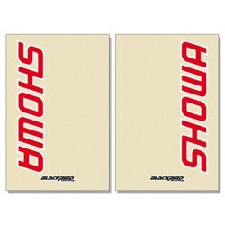 Autocolante Forqueta Showa Transparente