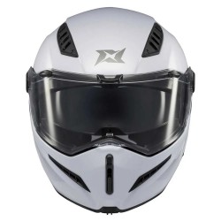 Capacete Axxis Modular Ghostfighter SV White Gloss