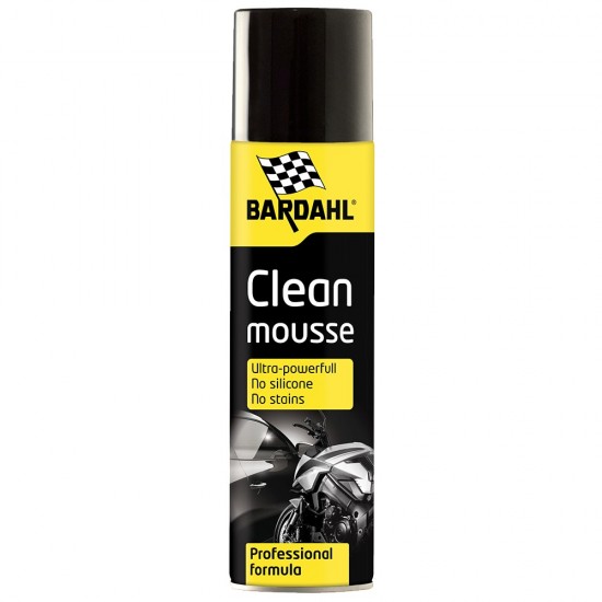 Espuma de Limpeza Bardahl Clean Mousse Moto 600 ml
