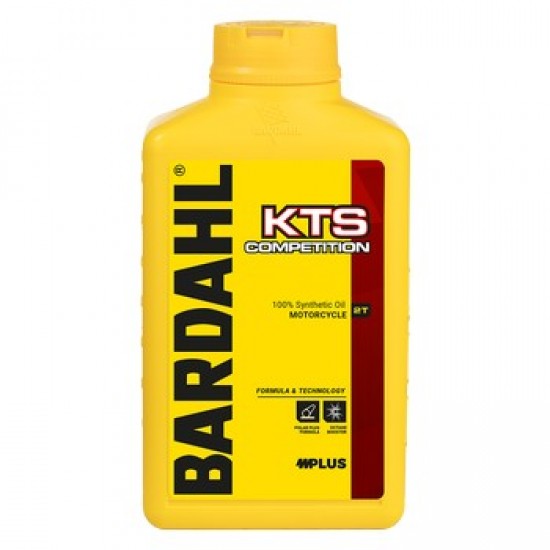 Óleo Motor 2T 100% Sintético Bardahl KTS Competition 1 L