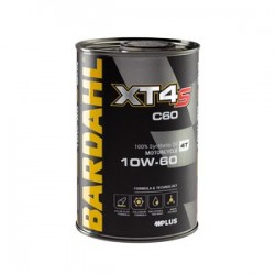 Óleo Motor 4T 100% Sintético Bardahl XT4-S C60 10W60 1 L