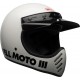 Capacete Bell Moto-3 Classic White