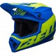 Capacete Bell Mx-9 Mips Disrupt Blue Matte / Fluo