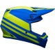 Capacete Bell Mx-9 Mips Disrupt Blue Matte / Fluo