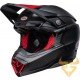 Capacete Bell Moto-10 Spherical Satin / Gloss Black / Red